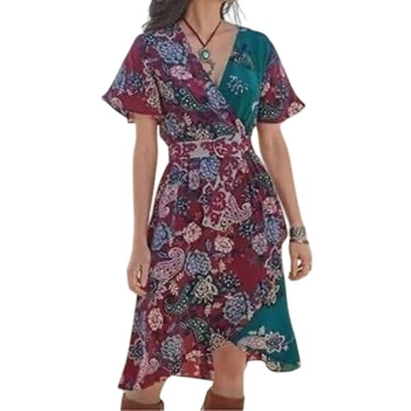 Sundance Dresses & Skirts - Sundance Multicolor Floral Midi Dress